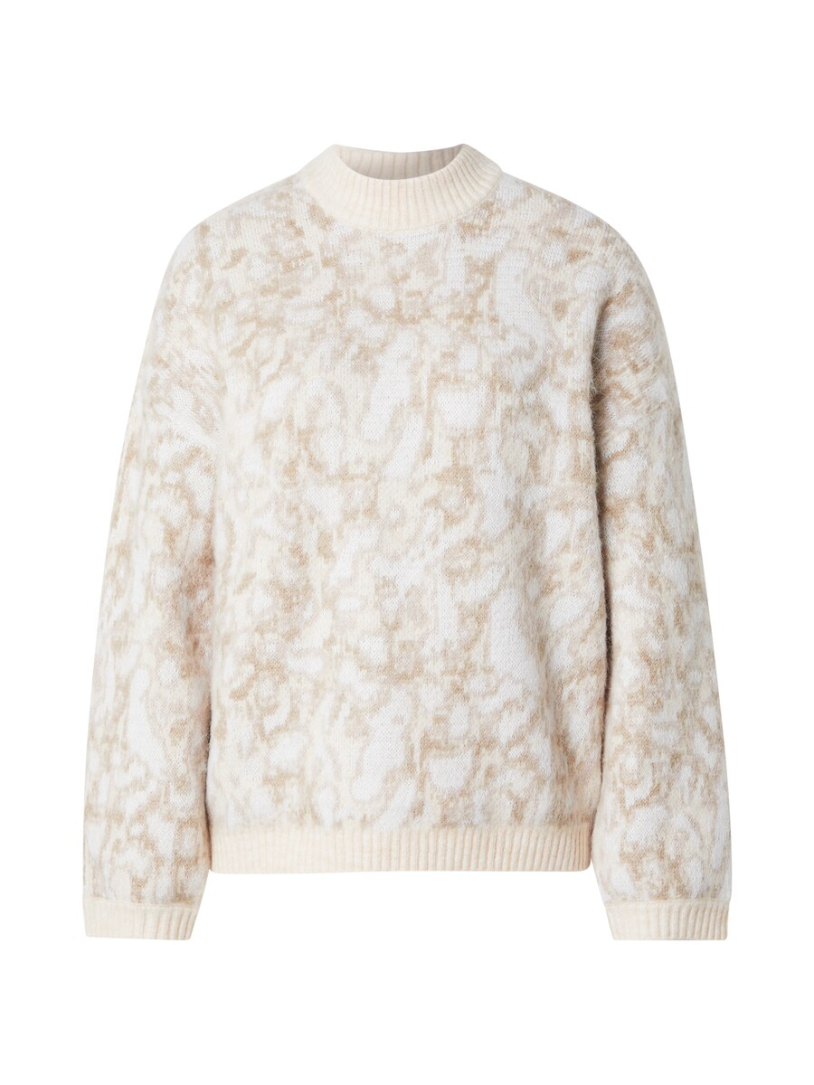 

Тонкий вязаный свитер PIECES Sweater PCPEGGY, цвет beige/champagne