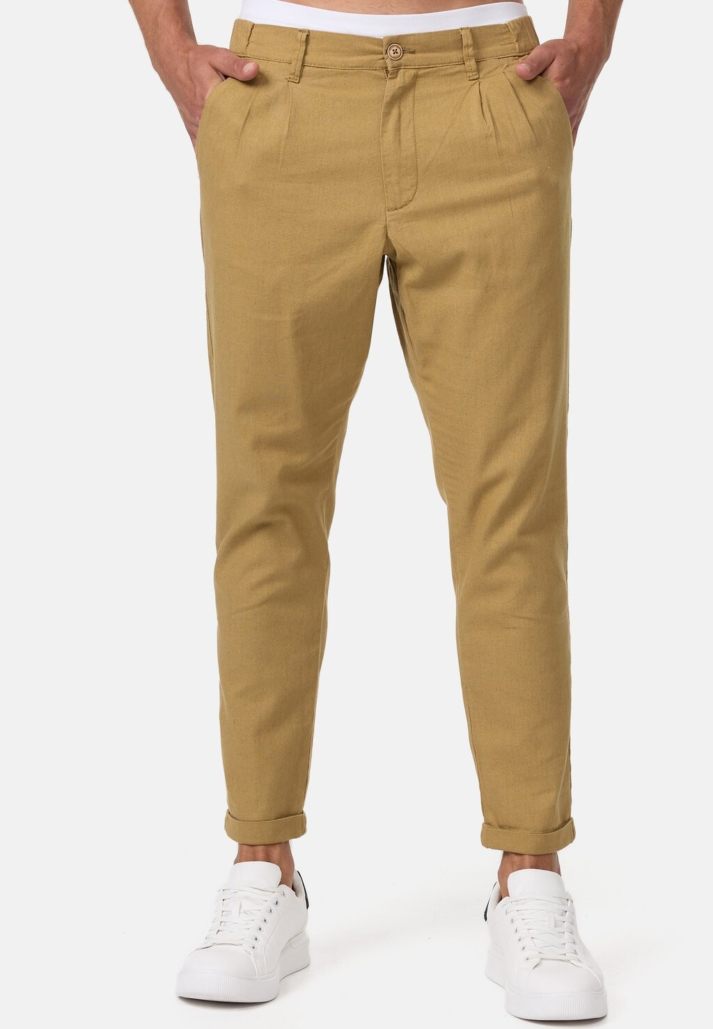 

Брюки CUNNINGHAM INDICODE JEANS, цвет amber