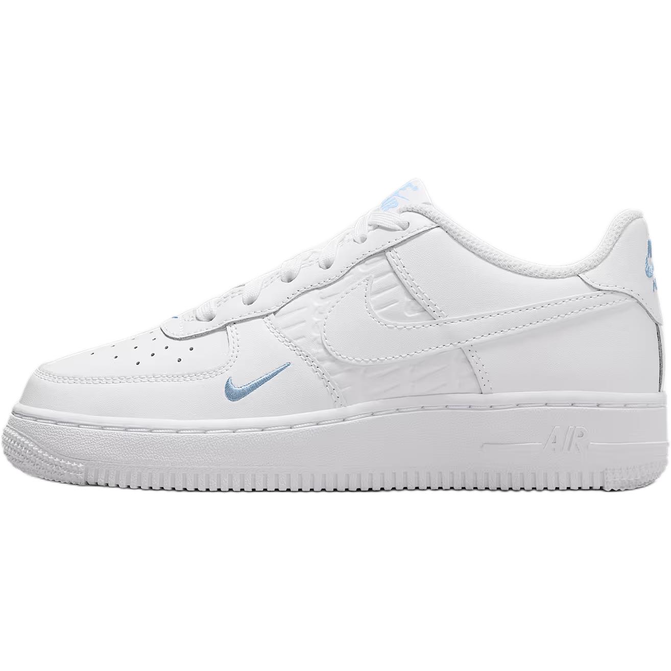 

Кроссовки Air Force 1 с амортизацией, износостойкие, низкие, для детей и подростков Nike, белый