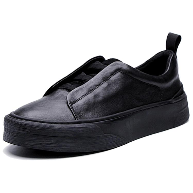 

ZUOSAISI Мужские лоу-топ скейтборд кроссовки черные, цвет Black