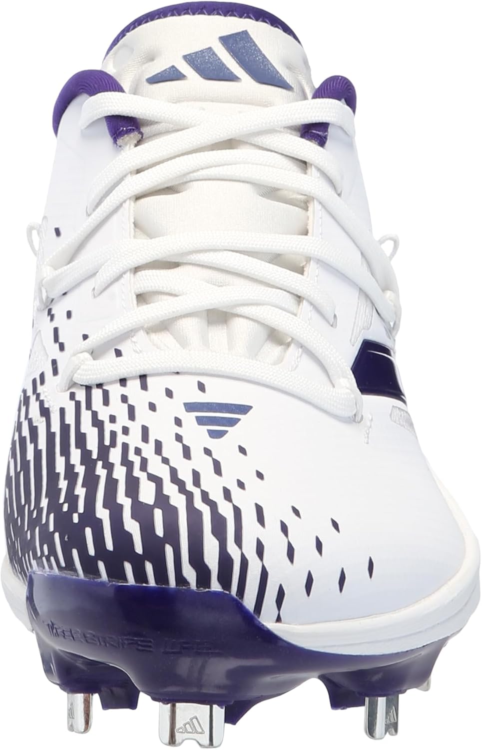 Мужские кроссовки Adidas Adizero Afterburner 9, белый/фиолетовый — фото 2