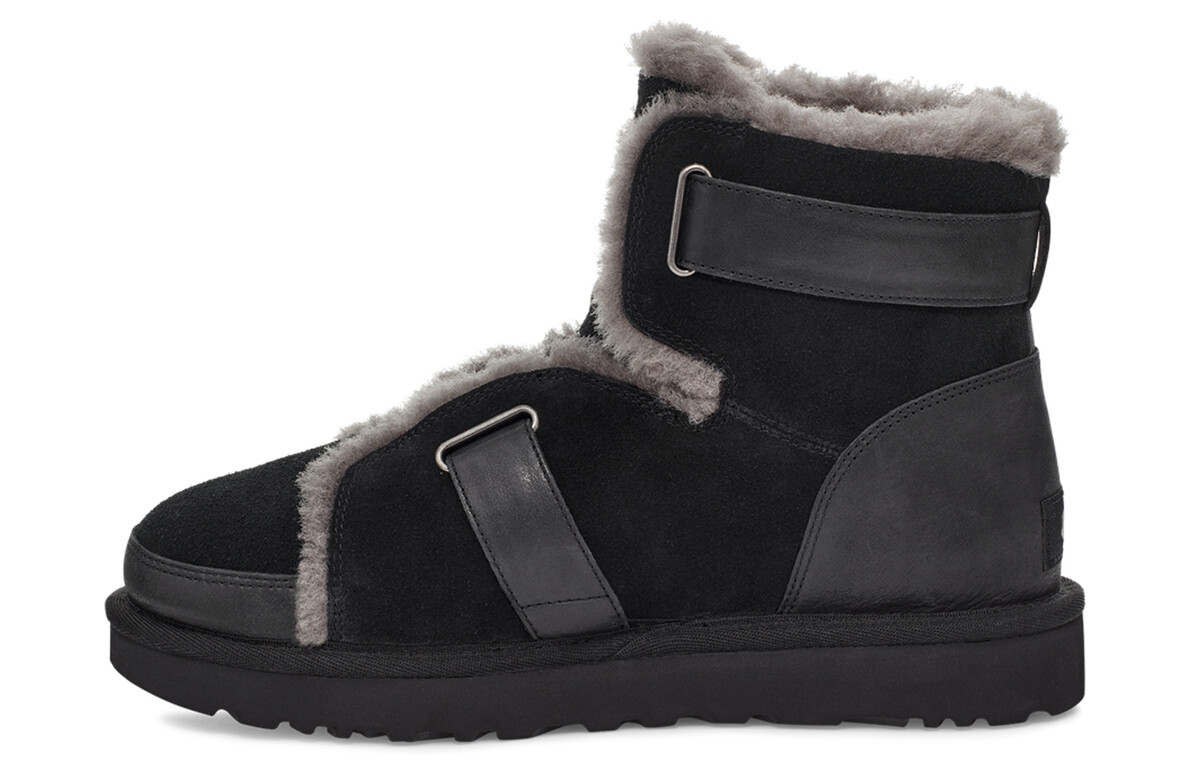 Угги женские UGG Dune Mini Buckle, черный