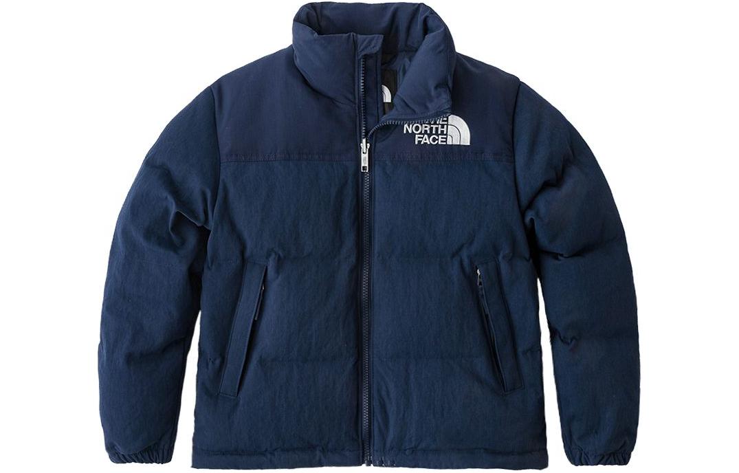 THE NORTH FACE Детская синяя пуховая куртка Blue Kids' — фото 3