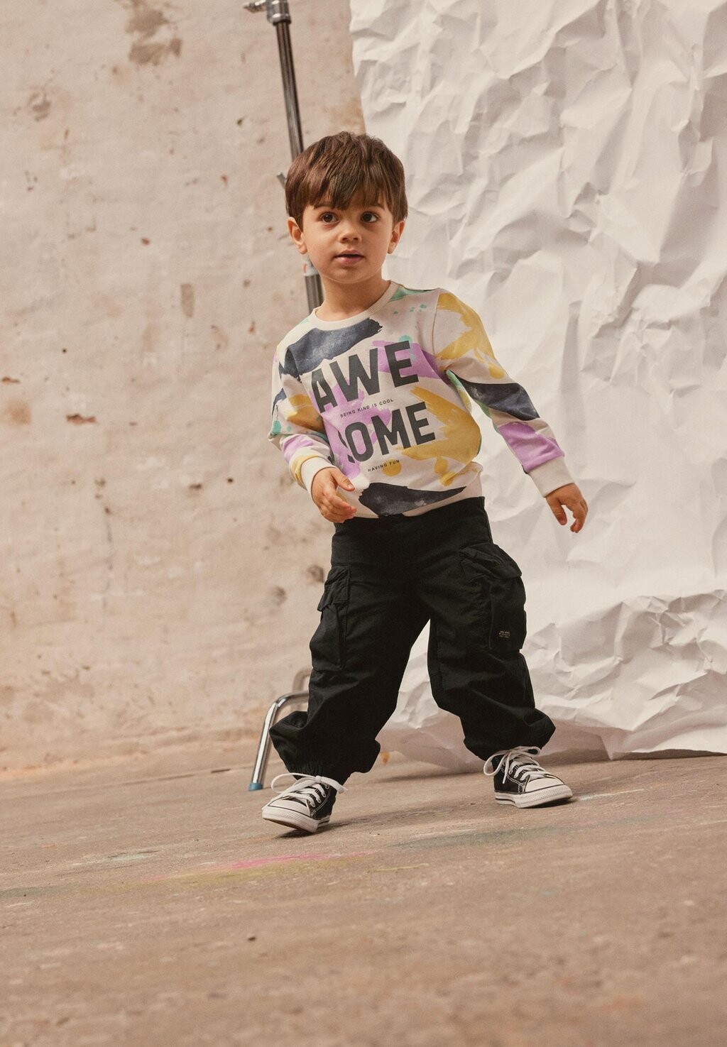

Брюки-карго NMMBEN PARACHUTE PANT Name it, цвет schwarz