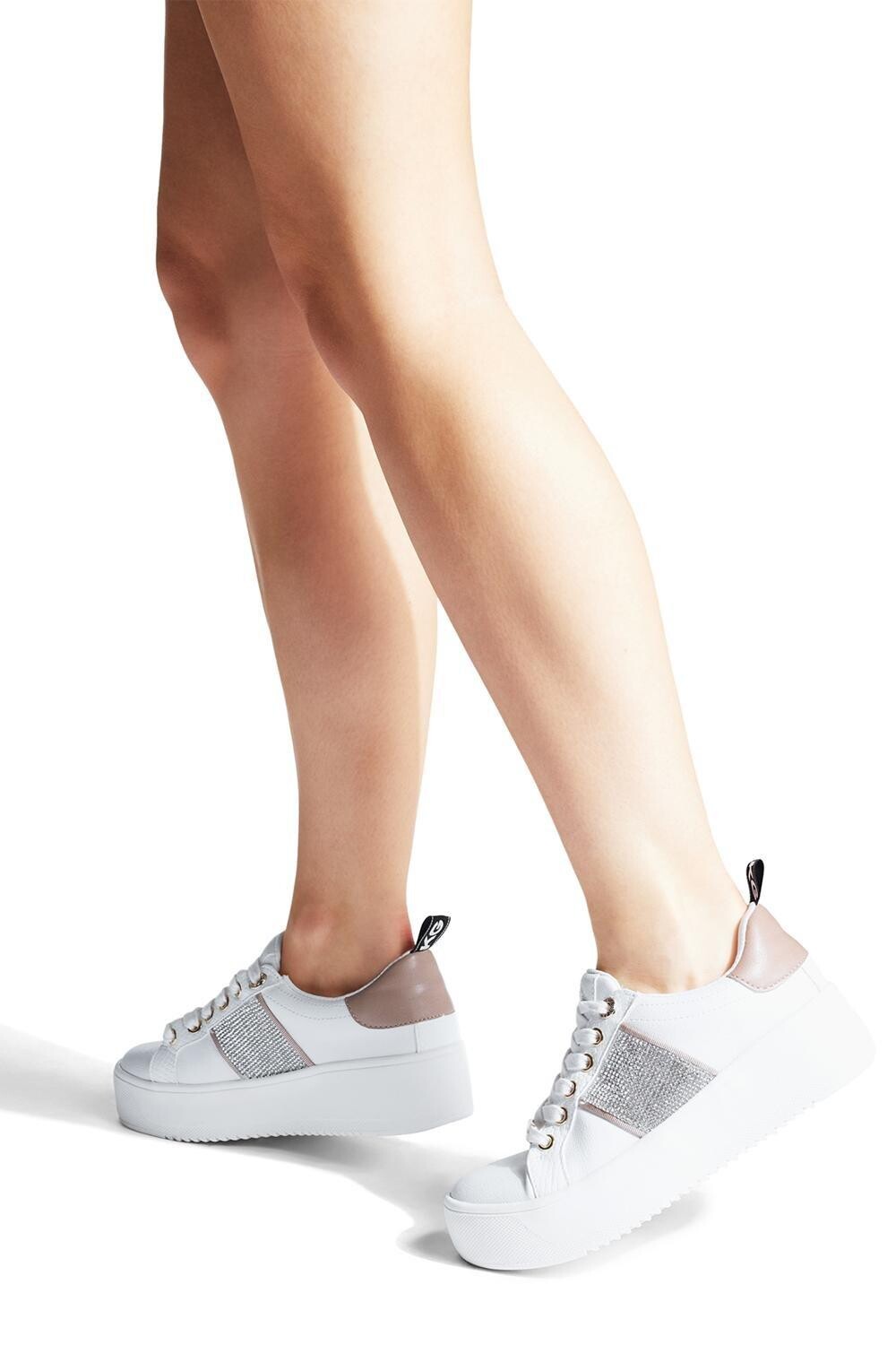 

Массивные кроссовки 'Lighter Gem' Trainers KG Kurt Geiger, белый