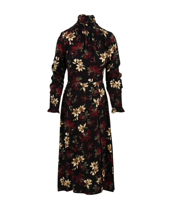 

Платье-Миди с высоким воротником Scarlett Mar De Margaritas, мультиколор