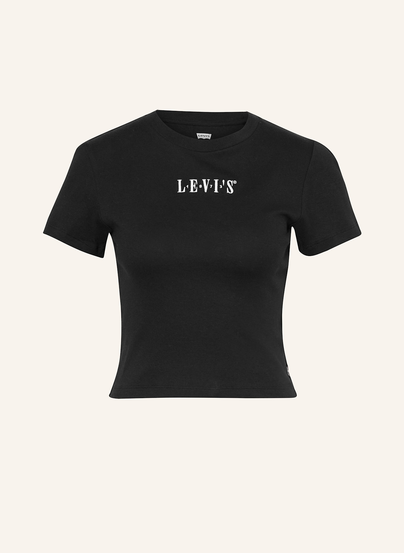 

Укороченная рубашка с графическим принтом Levi'S, черный