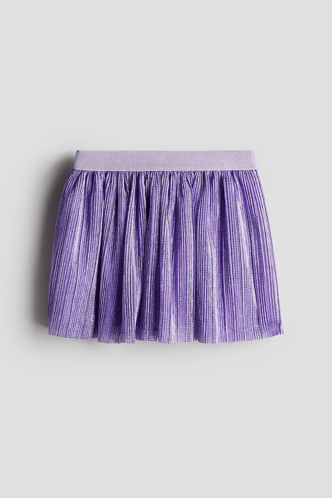 

Юбка с металлическим блеском H&M, фиолетовый