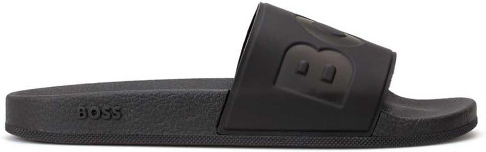 BOSS Aryeh Slid Мужские пляжные шлепанцы для бассейна, black, 6