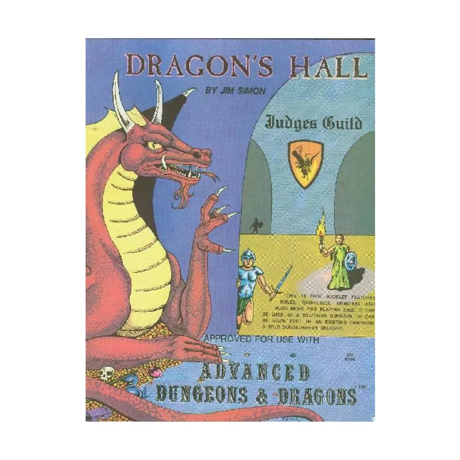 

Модуль Dragon's Hall, Dungeons & Dragons Fantasy Modules (D - F) (Judges Guild)