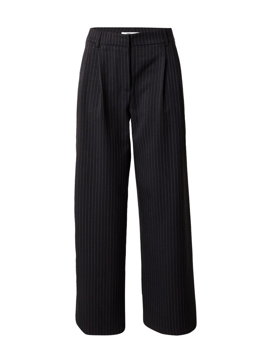 

Широкие брюки со складками спереди ONLY ONLREINA, черный