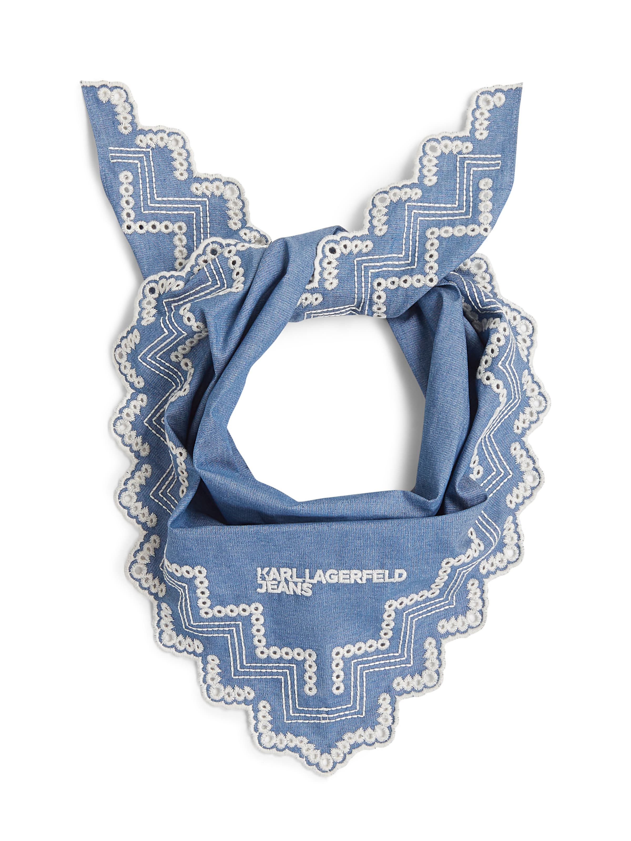 

KARL LAGERFELD JEANS Платок в синем дениме