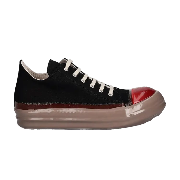 

Кроссовки Rick Owens Concordians DRKSHDW Low 'Black Red Beige'