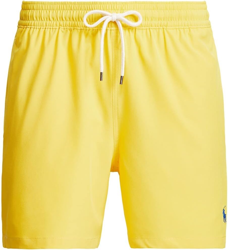 

Мужские однотонные шорты для плавания POLO RALPH LAUREN Traveler, Yellow,Navy