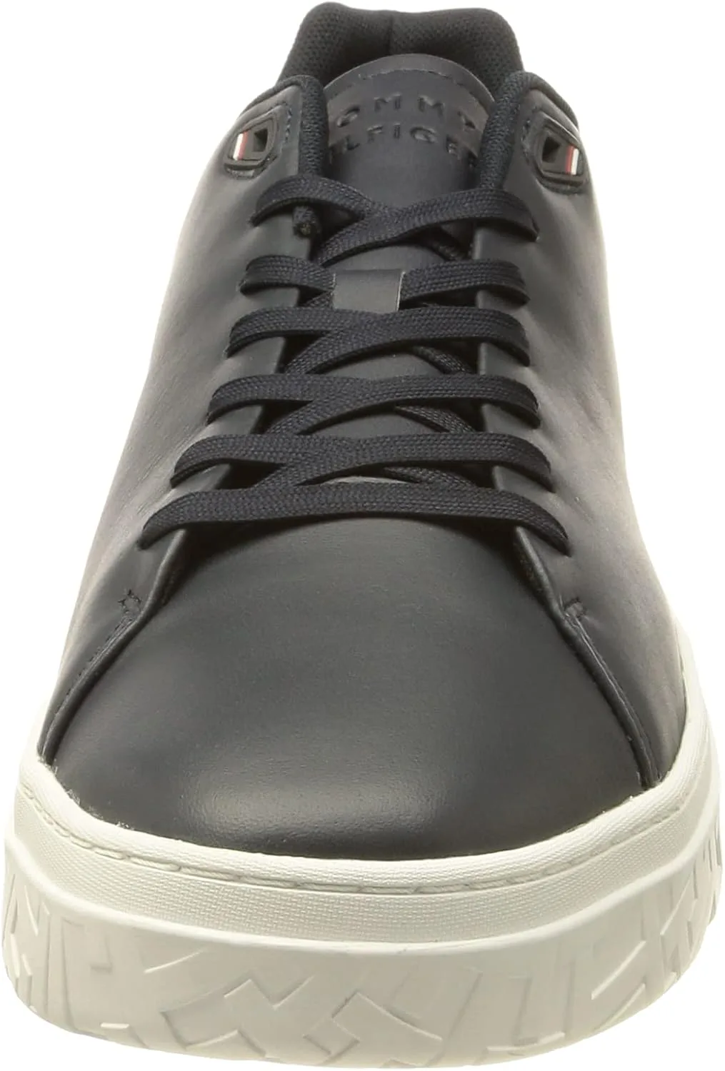 Мужские кожаные кроссовки Tommy Hilfiger Cupsole Modern Iconic Court Cup, синий — фото 2