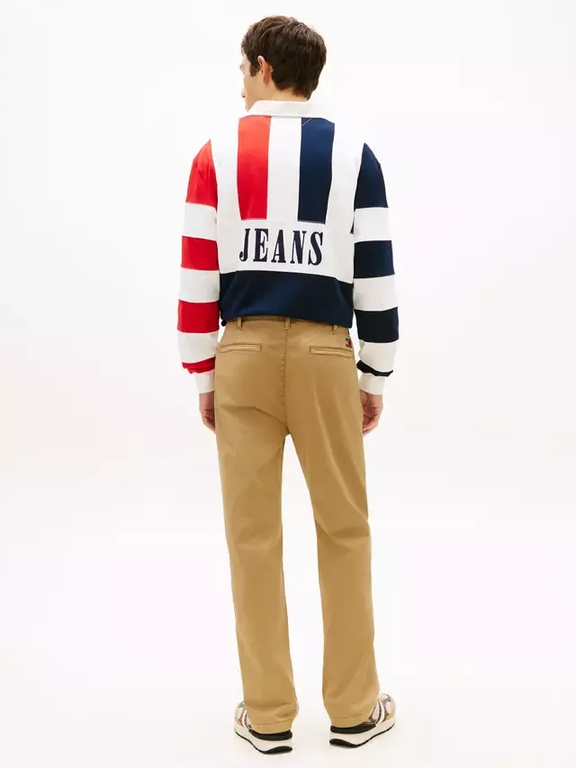 Чиносы Otis Cotton Rich Regular Fit, светло-голубые Tommy Hilfiger — фото 3