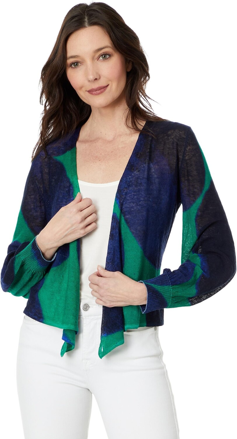 

Свитер NIC+ZOE Ocean Dot 4-Way Cardy, цвет Green Multi 1