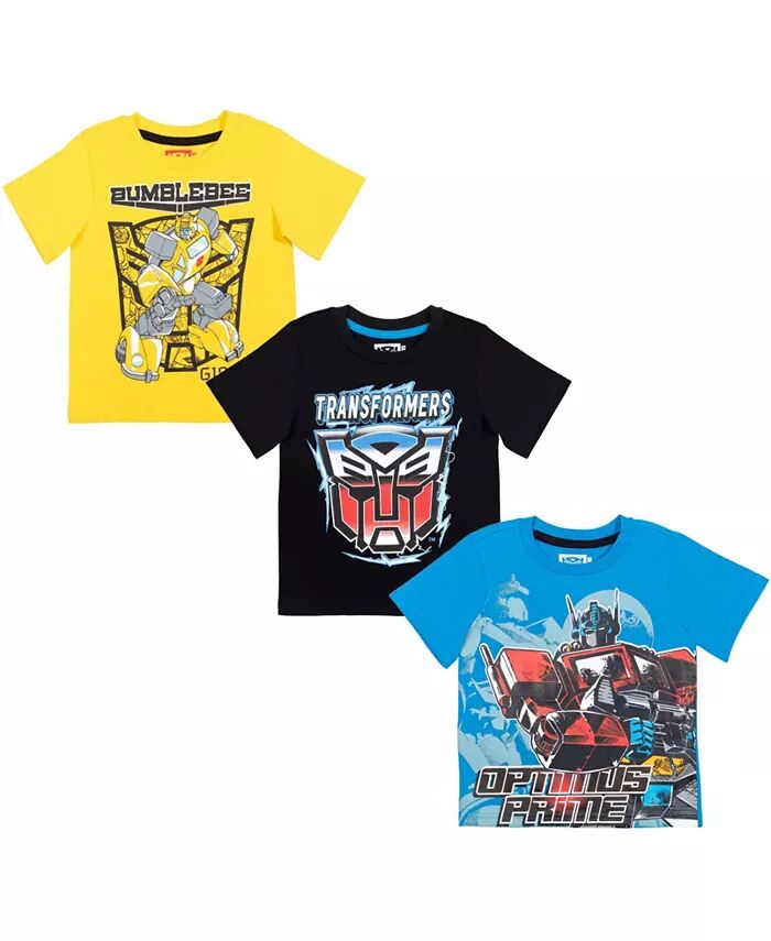 

Набор из 3 футболок для малышей Bumblebee Optimus Prime Transformers, мультиколор
