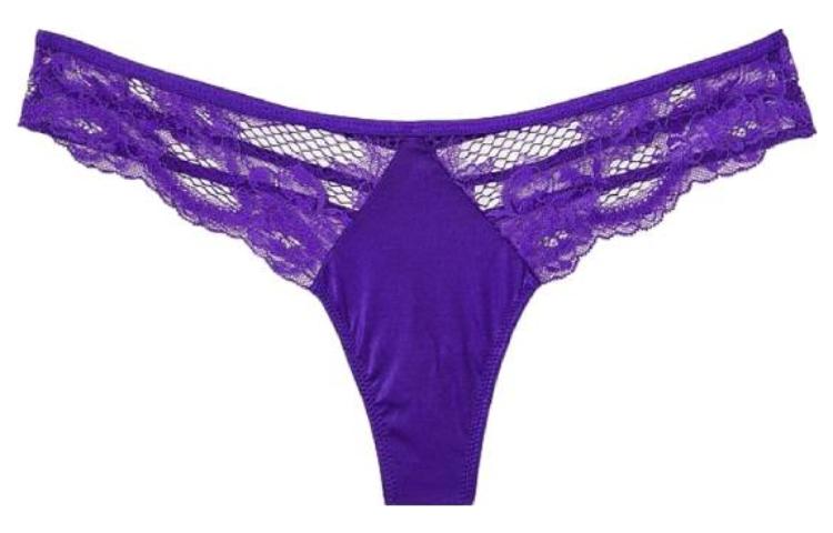 

Victoria's Secret Трусы женские, 1 упаковка, ягодно-фиолетовые