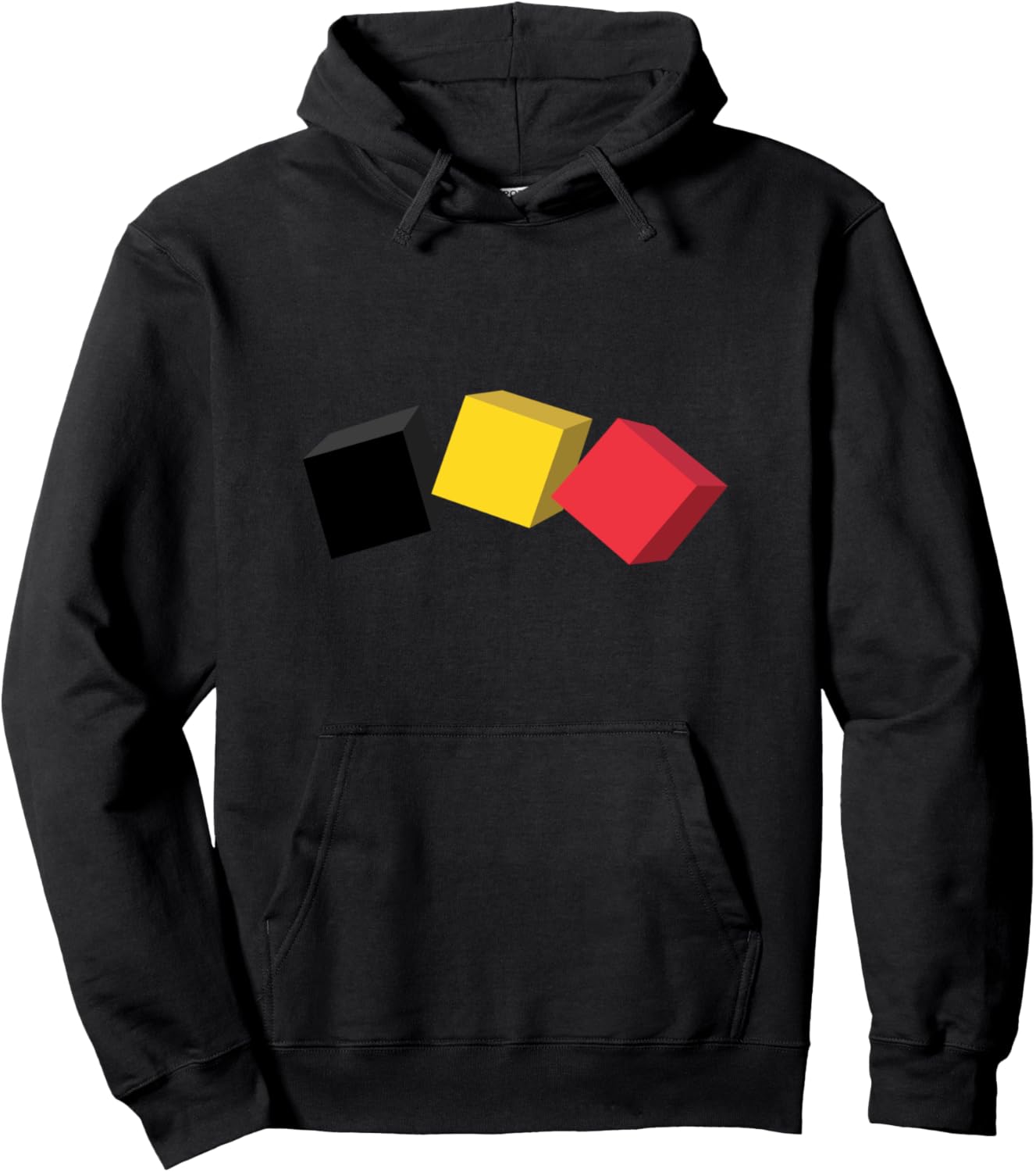 

Толстовка с изображением флага Бельгии Belgium, черный
