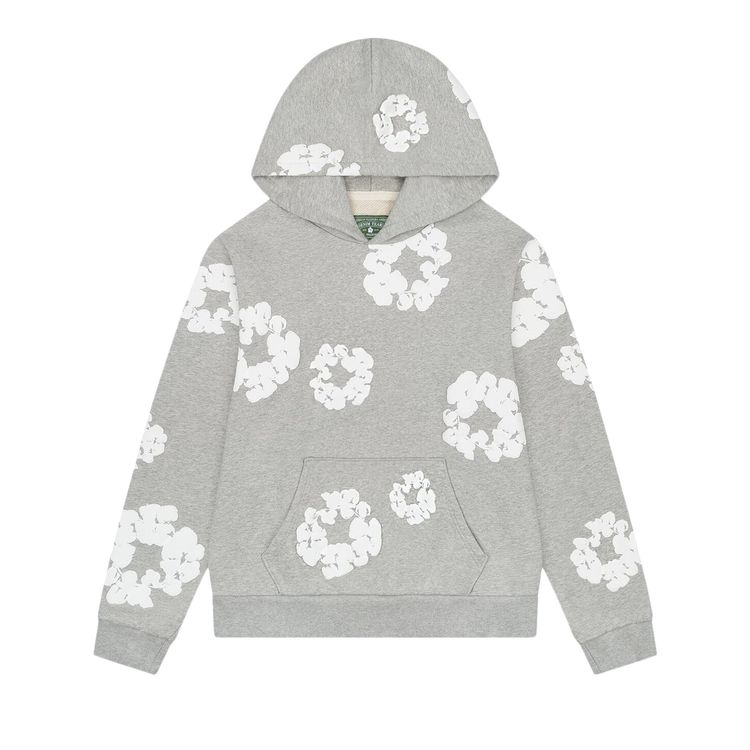 

Толстовка Denim Tears The Cotton Wreath Sweatshirt 'Grey' 'Grey', серый