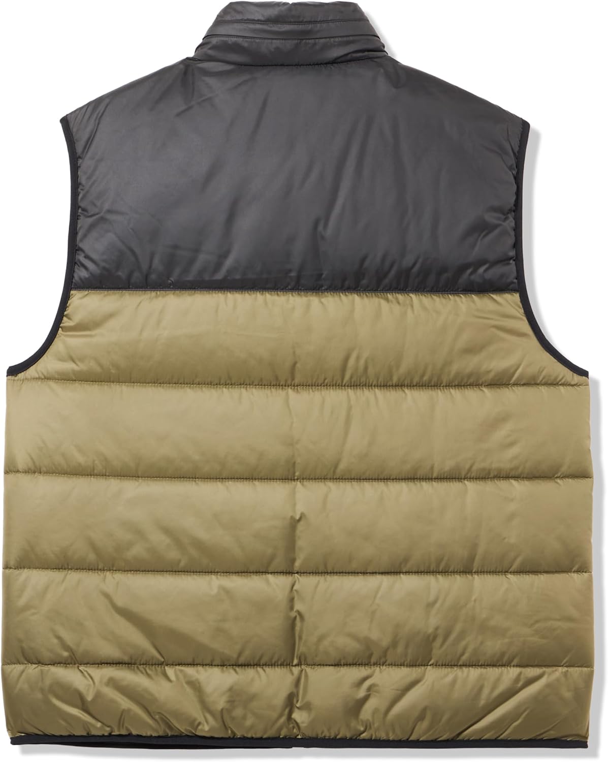 Мужская утепленная жилетка Lacoste Core Slim Fit Color Block, Olive/Black — фото 3