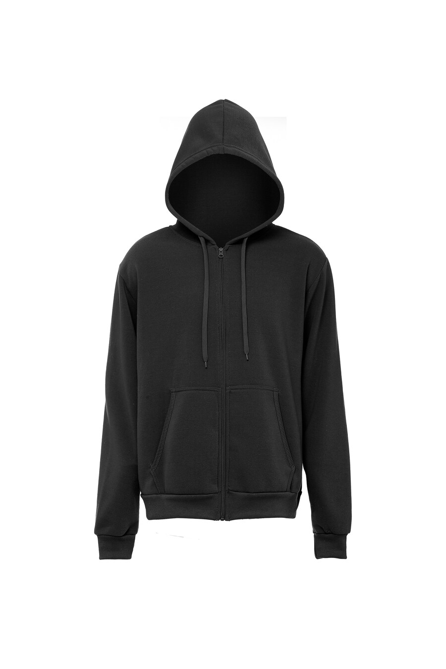 

Толстовка с капюшоном на молнии MO Zip-Up Hoodie, черный