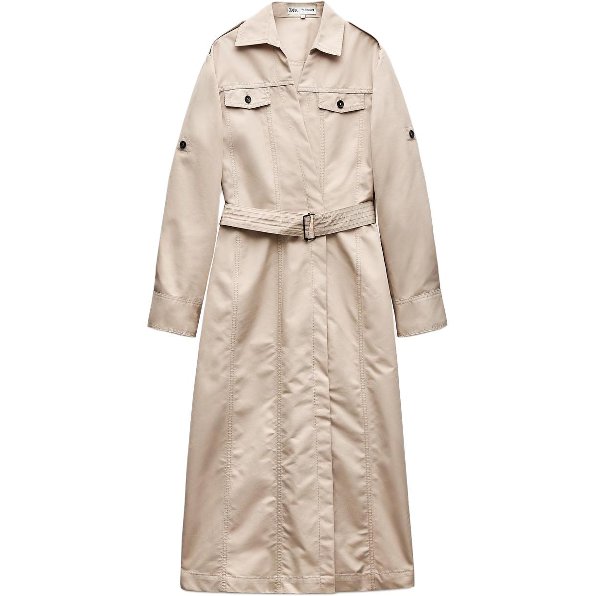 

ZW Series Платье с длинными рукавами Женское Желтое ZARA