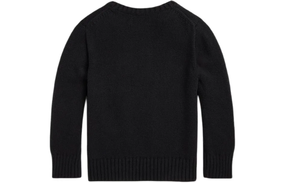 Polo Ralph Lauren Свитер SS24 Black детский — фото 3