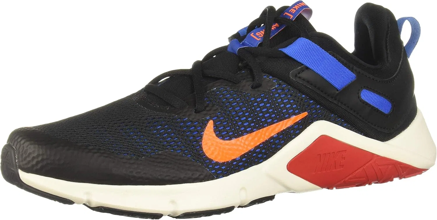 Кроссовки Nike Legend Essential CD0443 003 для бега, мужские, Black Total Orange Soar Pale Ivory