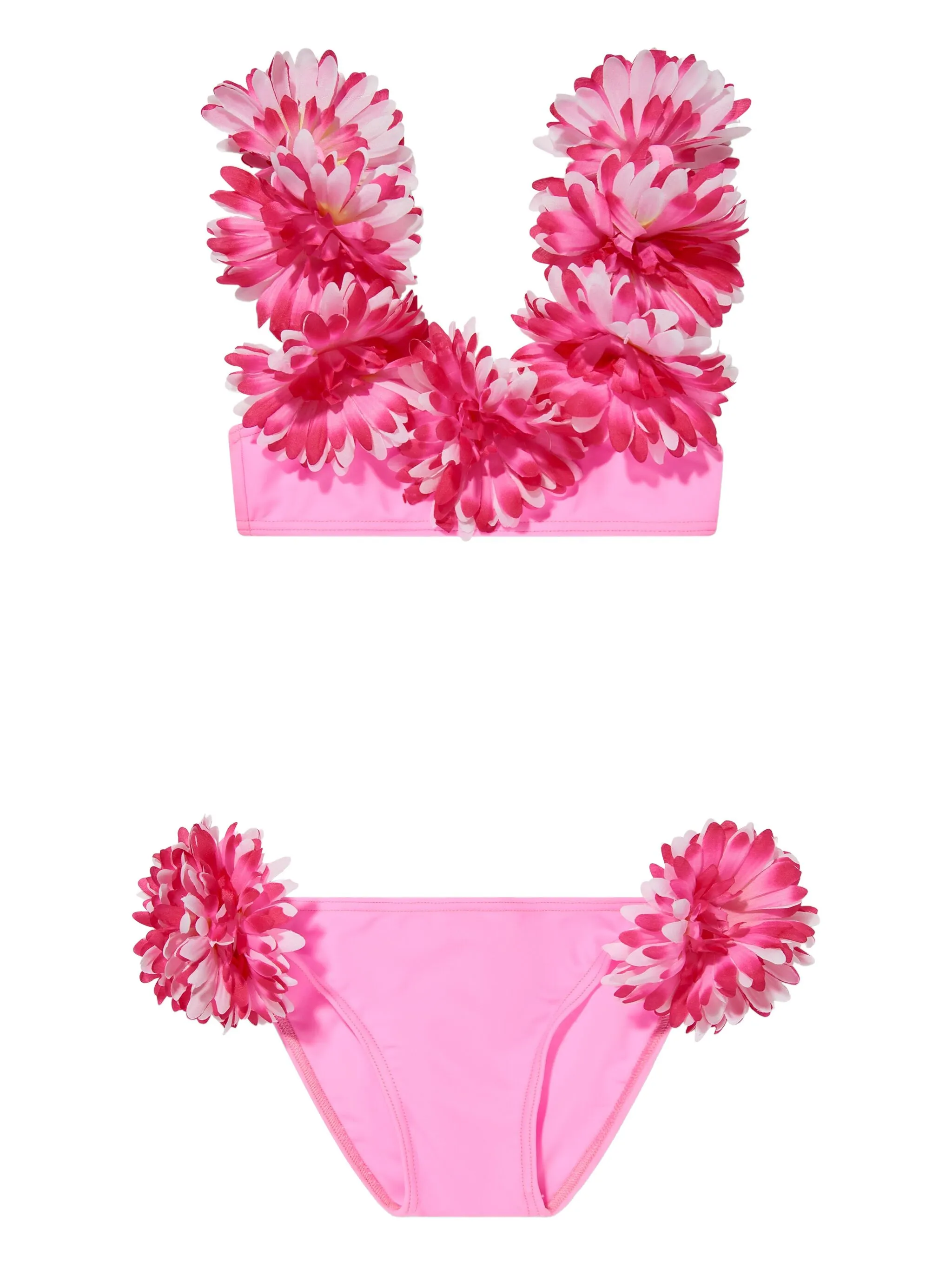 

Бикини с цветочным декором Seliniaction Kids, розовый