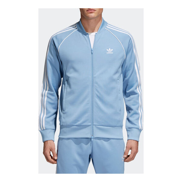 

Куртка adidas Superstar Track Top Ash Blue, синий