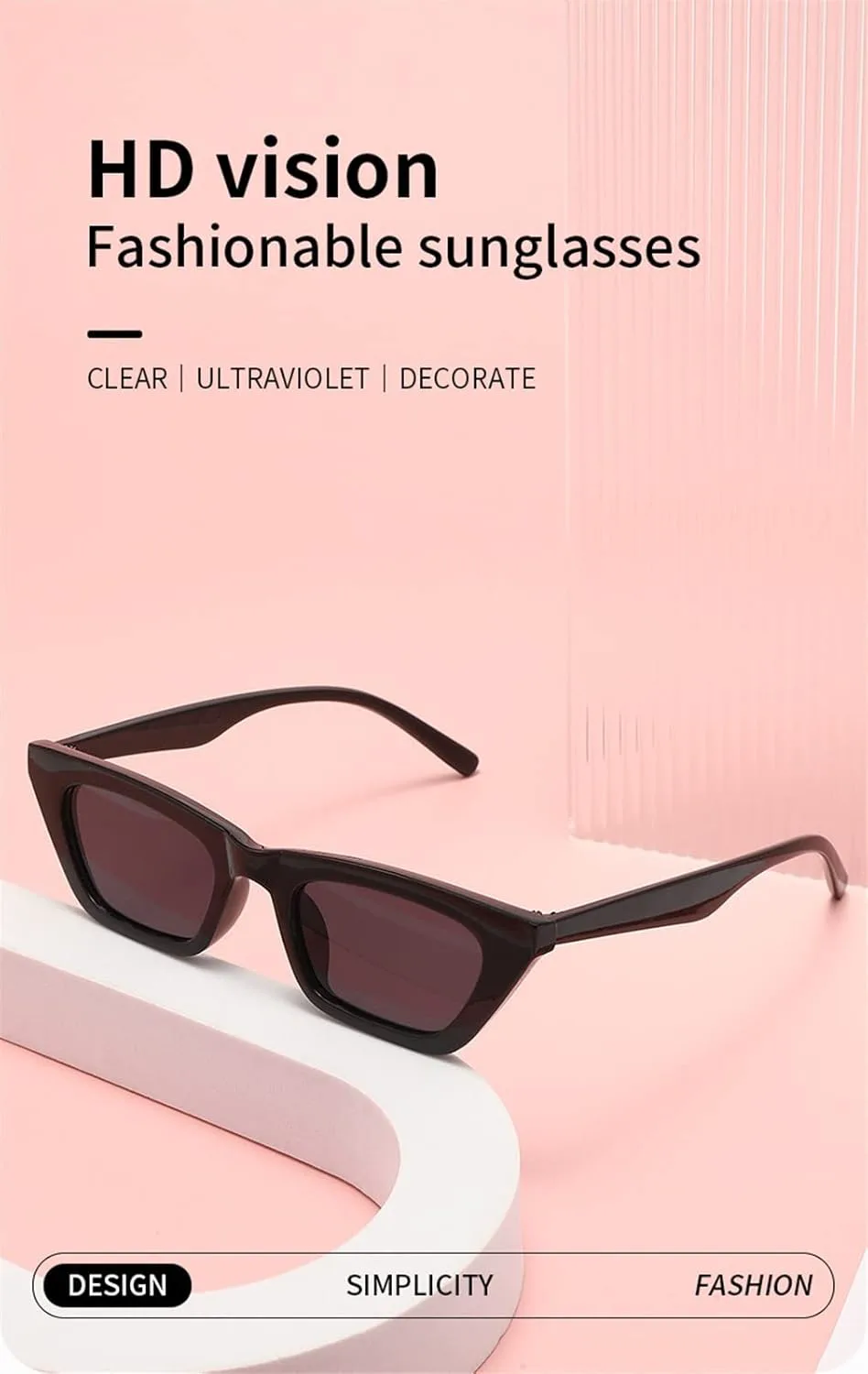 

Солнцезащитные очки в стиле ретро для мужчин и женщин, модель 2027 года, в маленькой оправе, для отдыха на природе и пляже (цвет: B, размер: 1) MTZJH, One Color