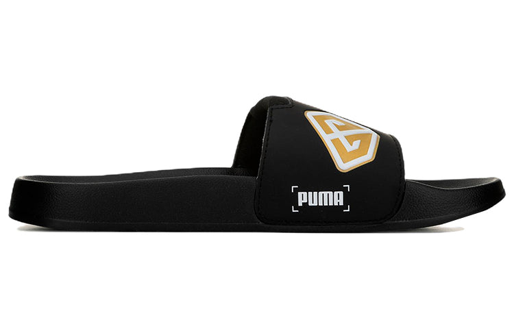 Шлепанцы PUMA GenG Leadcat 20 Sports Slippers Unisex Black, черный — фото 2