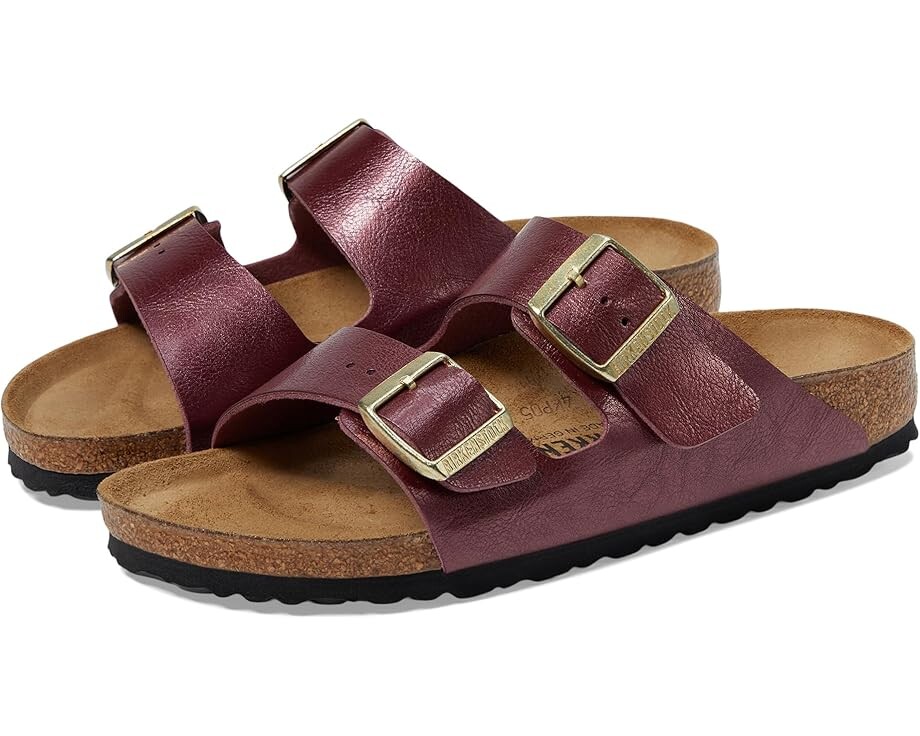

Сандалии Birkenstock Arizona Birko-Flor - Graceful, цвет Berry Crush