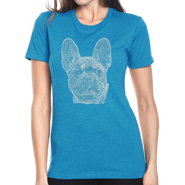 

Футболка с принтом French bulldog La Pop Art, Turquoise, Синий, Футболка с принтом French bulldog La Pop Art, Turquoise