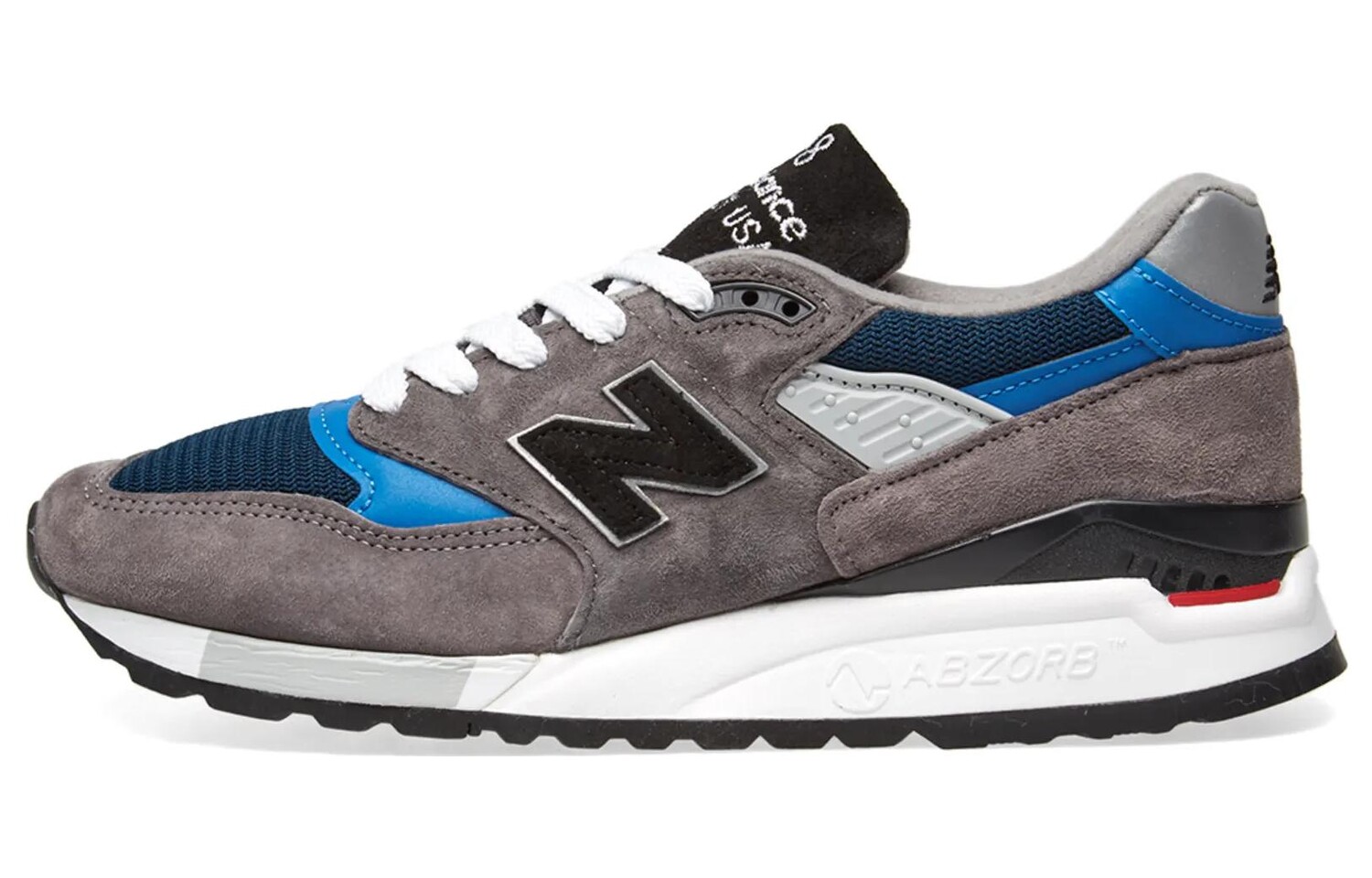 

Кроссовки New Balance 998 Grey Blue, Серый, Кроссовки New Balance 998 Grey Blue