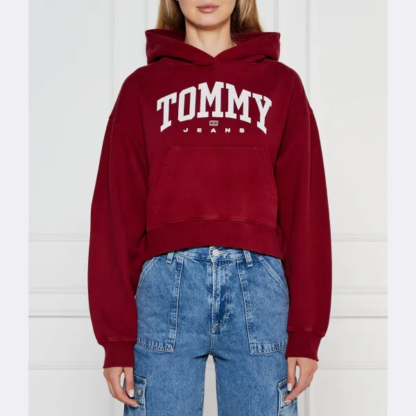 

Укороченная толстовка Tommy Hilfiger, красный
