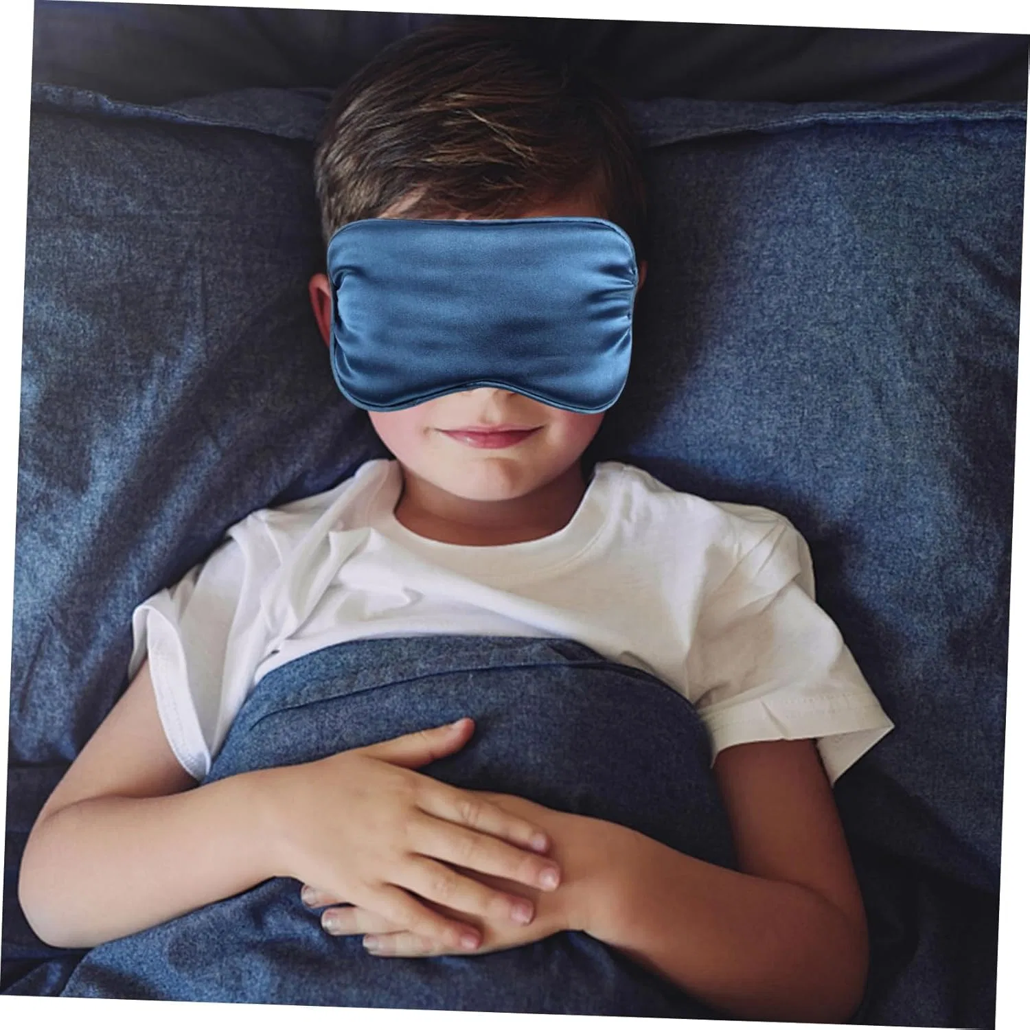 Маска для лица KOMBIUDA — Для сна Eye Mask Blue — фото 3