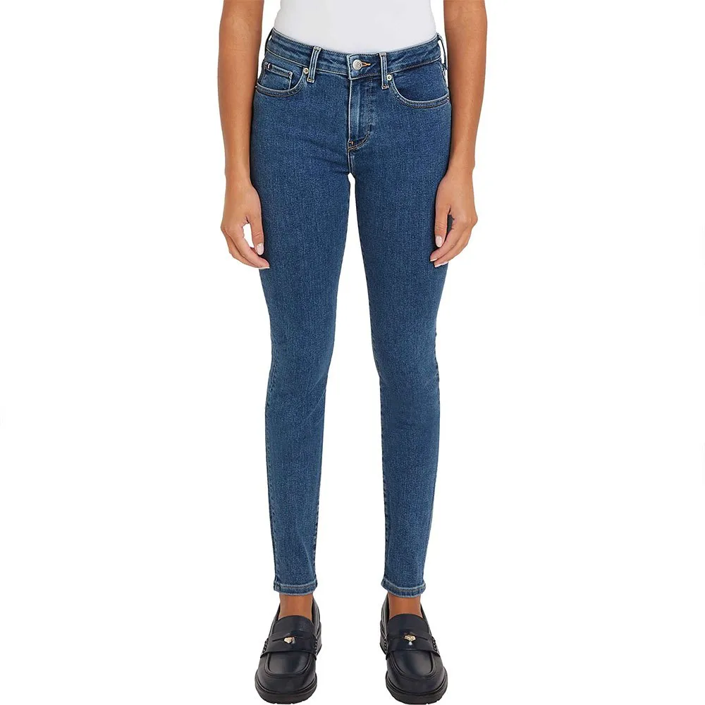 

Джинсы Tommy Hilfiger Como Rw Zef Skinny Fit, синий