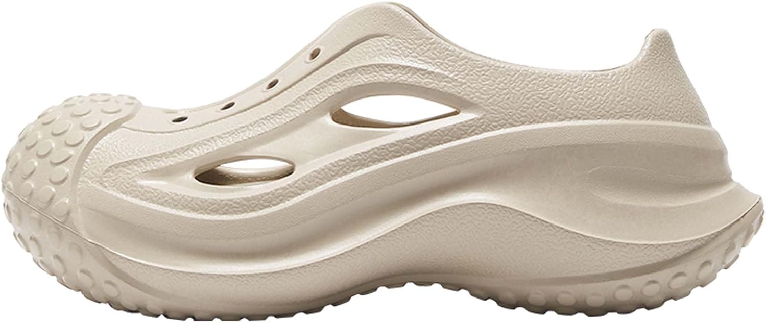 

Унисекс сандалии для моды, садовые сабо с обувью, съемная стелька, поддержка свода стопы, спортивные сандалии, обувь без шнурков, пляжные тапочки Vtiao, бежевый