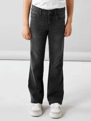 

Джинсы Name It Bootcut "NKFPOLLY SKINNY BOOT JEANS 1142-AU NOOS", эластичные, серый