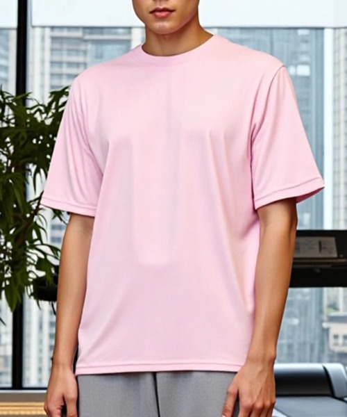 

Футболка с коротким рукавом United Athle, Dry Smooth, 122 г, светло-розовый