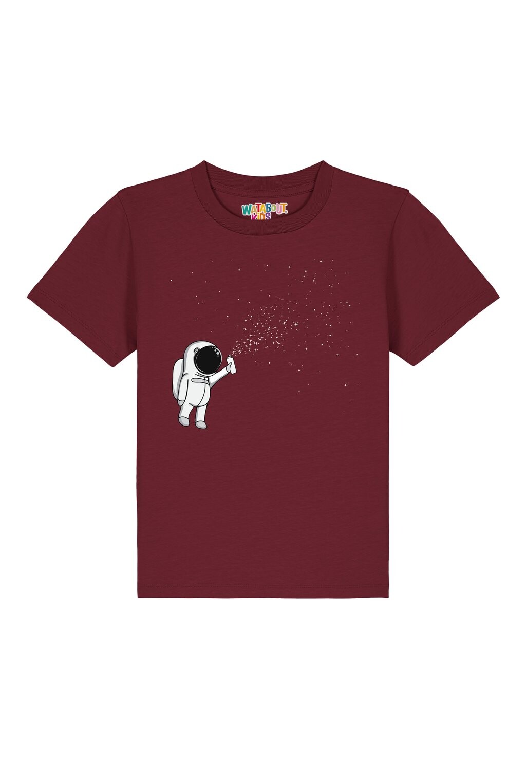 

Футболка с принтом Watapparel, цвет burgundy