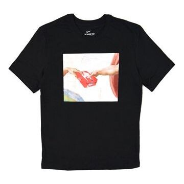 

Футболка Nike FTWR Pack Shoe Pattern Printing Short Sleeve Black, черный