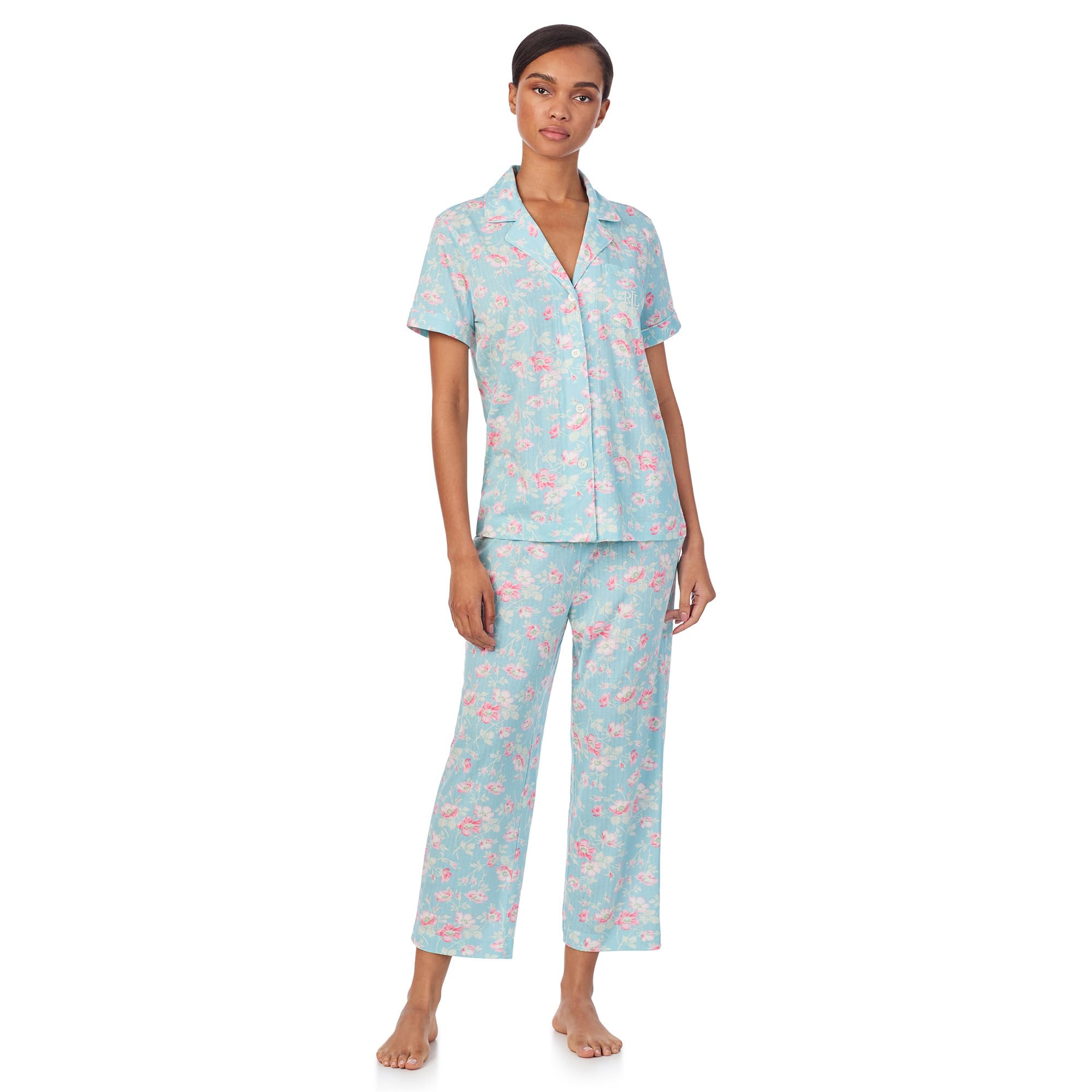 

Пижама Lauren Ralph Lauren Short, цвет Blue Ground Floral