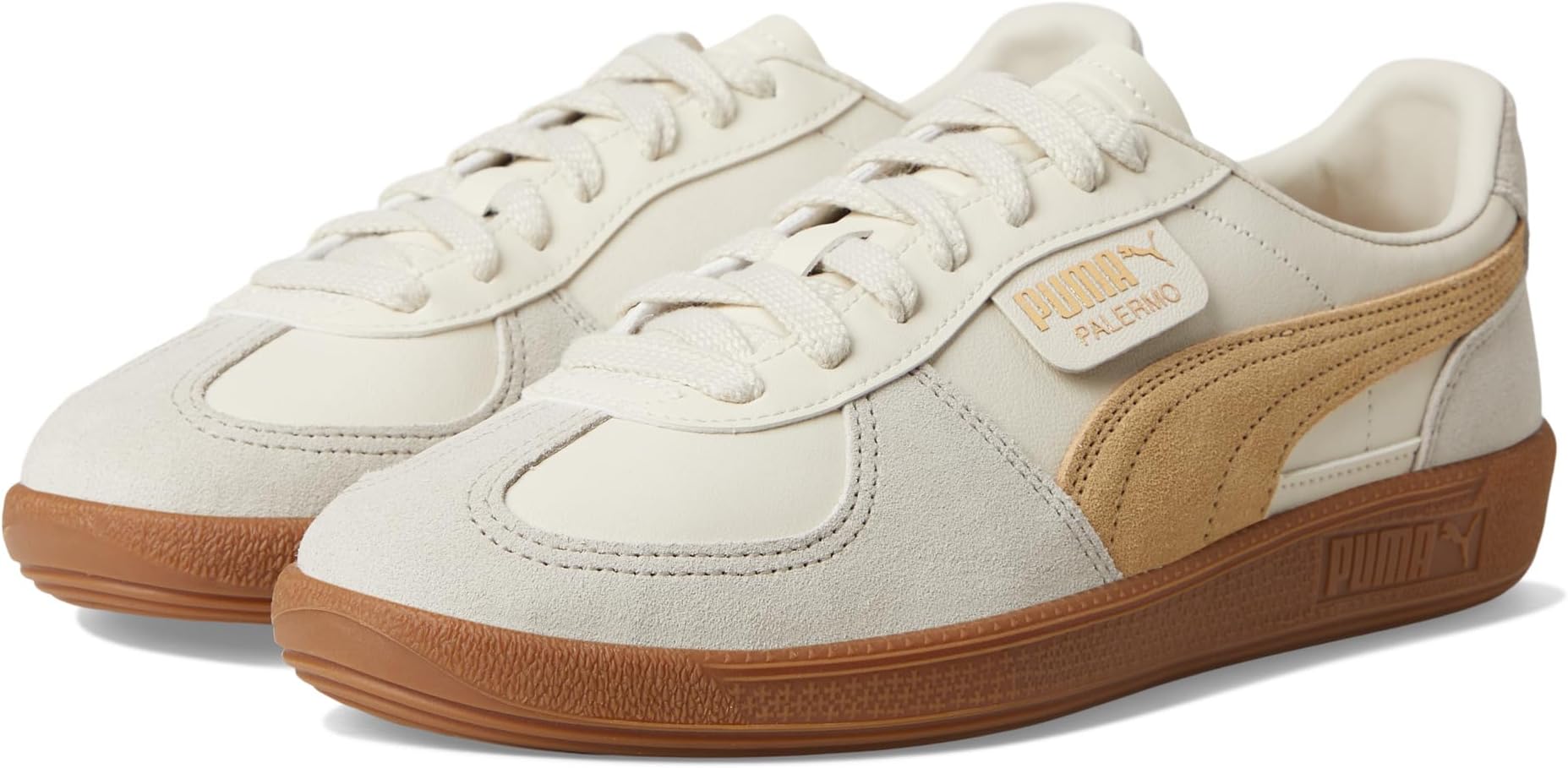 

Кроссовки PUMA Palermo Shoes, Alpine Snow/Desert Dust/Gum