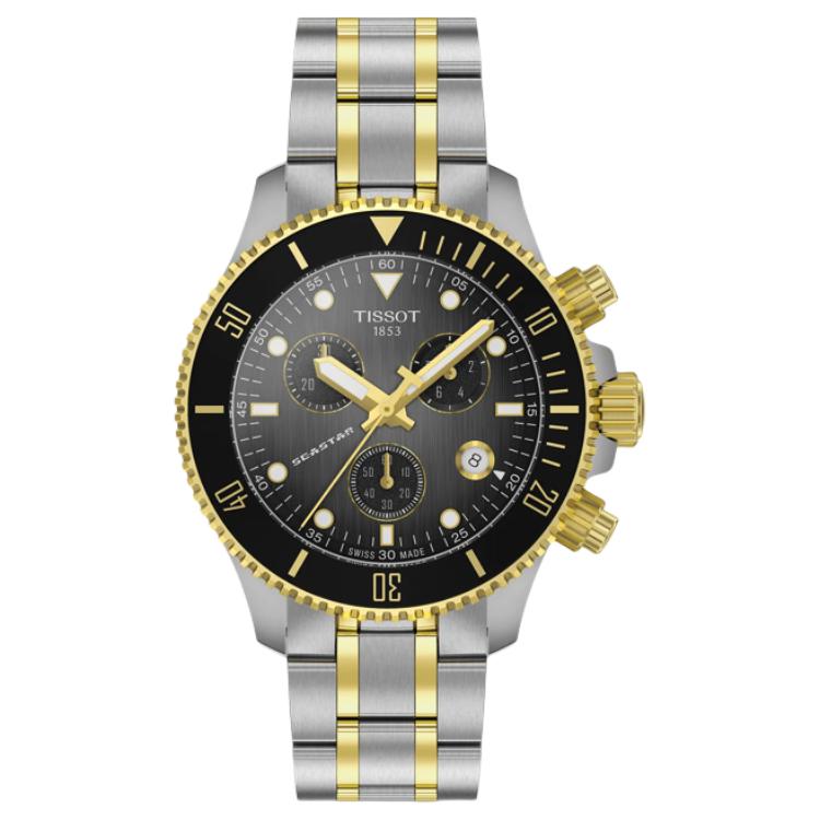 

TISSOT Часы Starfish Collection Quartz Movement Unisex Watch 38mm Black Dial Stainless Steel Watchband, Black Dial