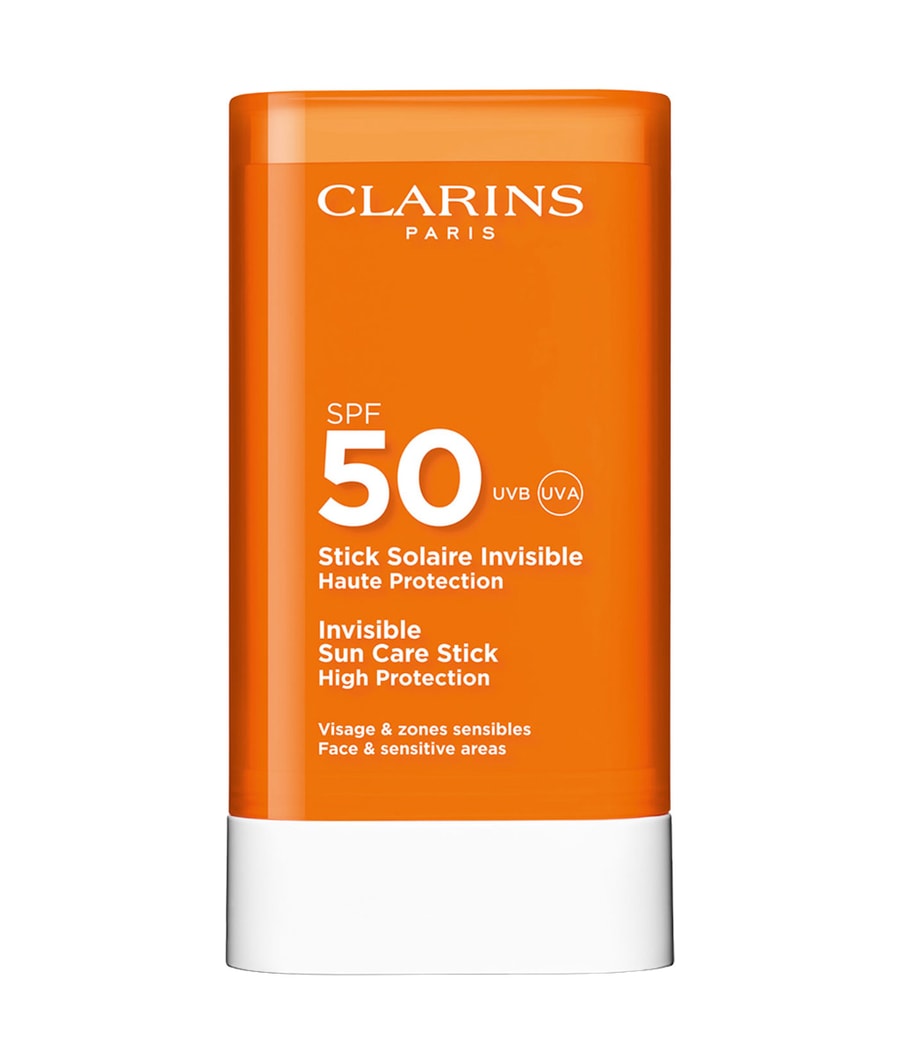 

Солнцезащитная палочка CLARINS Stick Solaire Invisible Visage SPF 50, 17g
