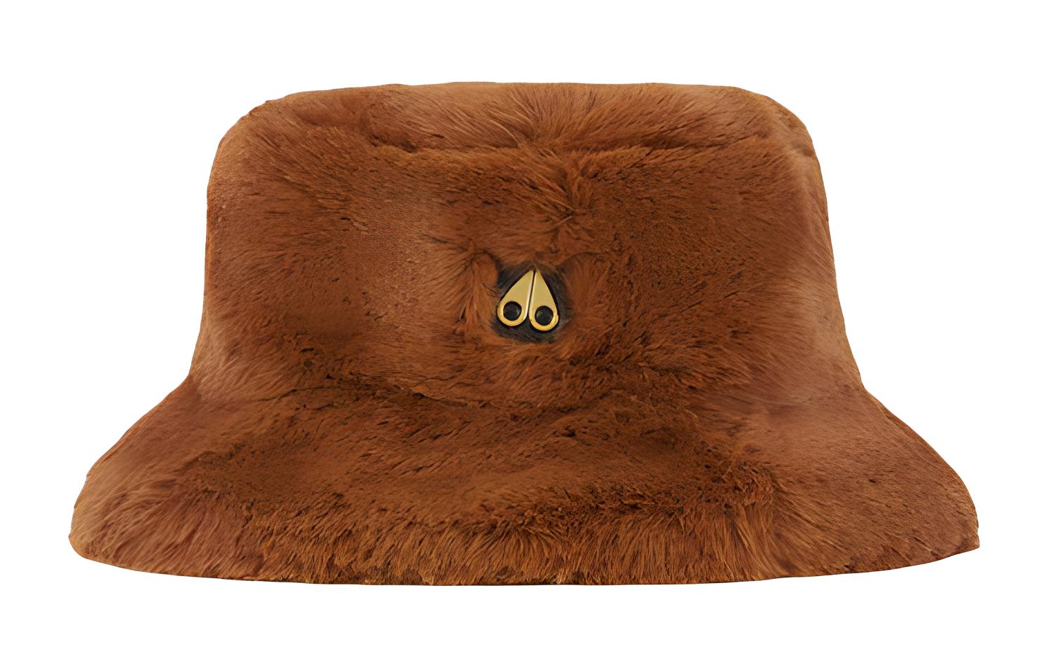 

Moose Knuckles Женская разноцветная шляпа-ведро из полиэстера и эластана, Brown